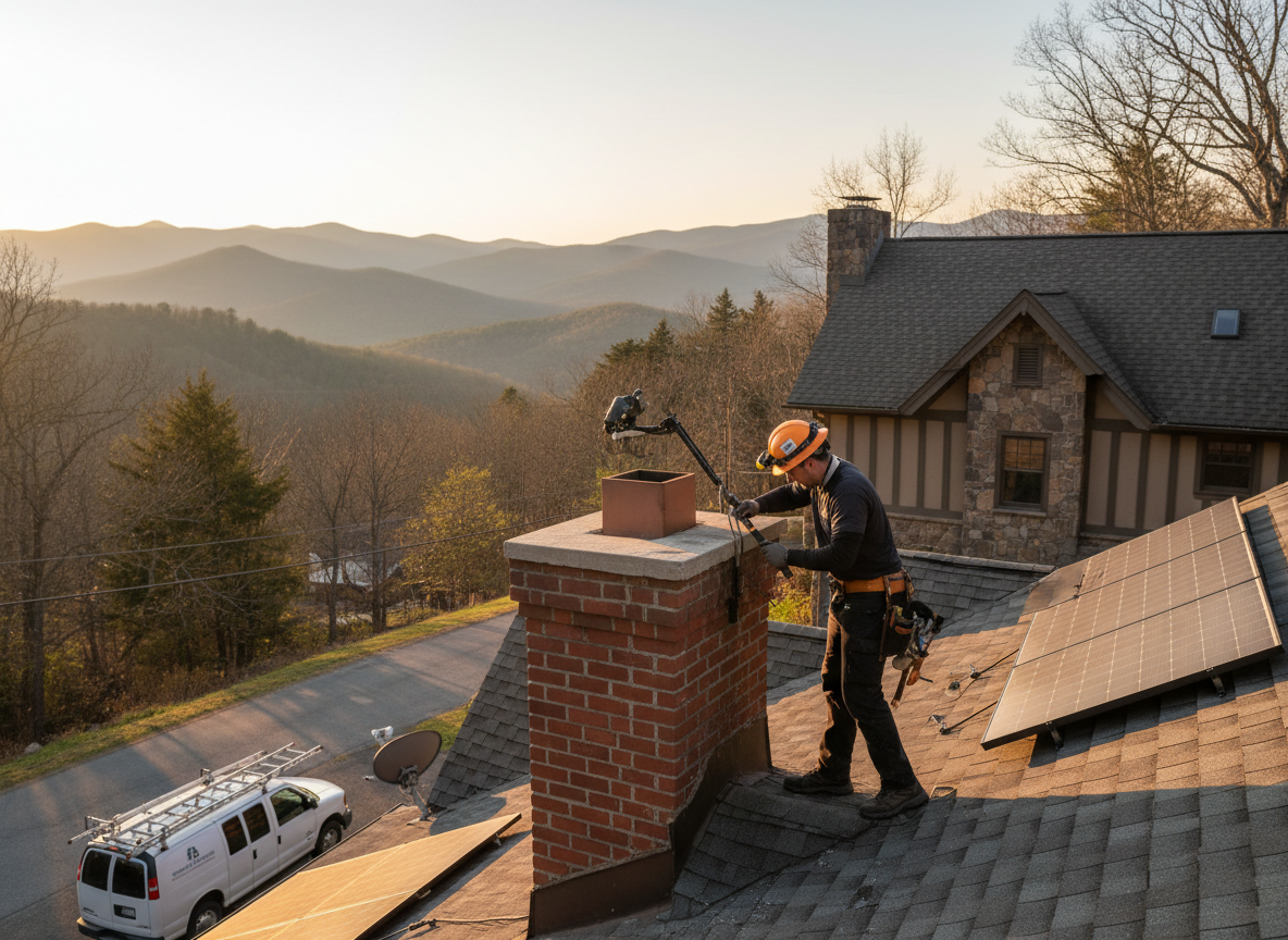 chimney inspection service in Ashville